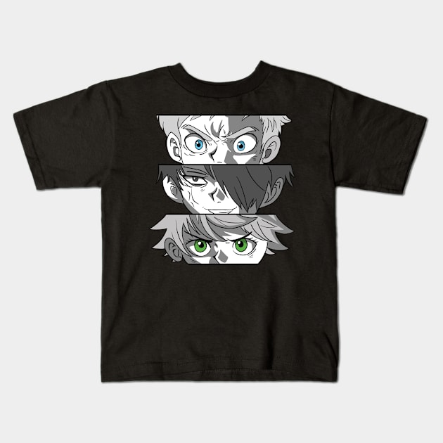 Yakusoku no Neverland Kids T-Shirt by CrazyLife